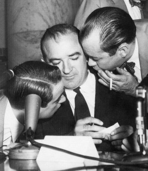 Roy Cohn and Joe McCarthy