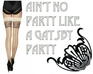 Ain't no party like a gatsby party