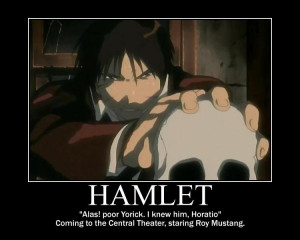 anime fullmetal alchemist character roy mustang quote hamlet slowhand ...