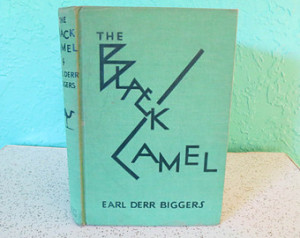 The Black Camel, by Earl Derr Bigge rs, Vintage Hardcover Murder ...