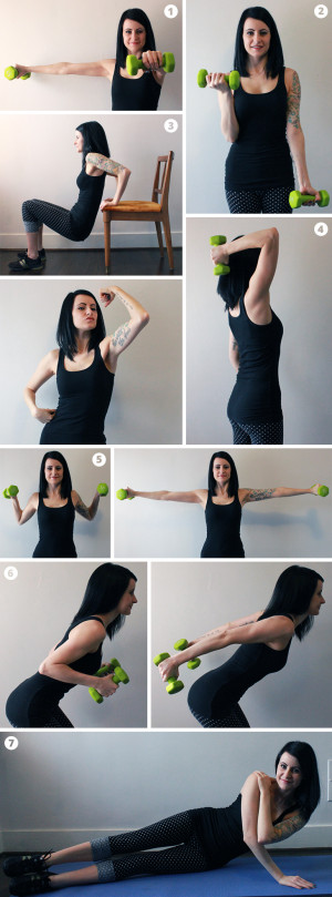 SillyGrrl.com // 9 Exercises for Aerial Arms