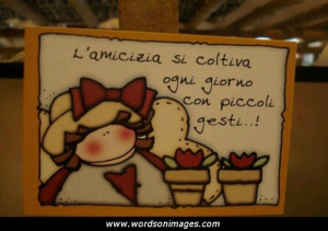 Italian friendship quotes