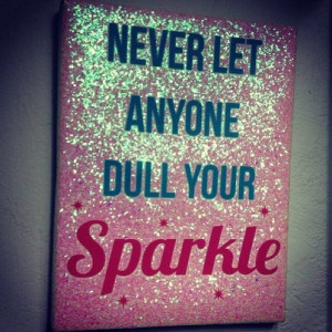 bedroom, decor, glitter, pink, quote, spark, wall