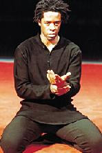 Adrian Lester as Hamlet