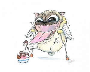 Hope Things, Pugs Pugs Pugs, Cute Pugs, Inkpug Art, Inkpug Birthday ...