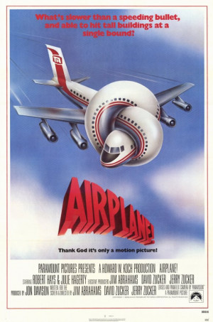 Starring: Leslie Nielsen - Airplane!