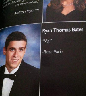 35 of the Funniest Yearbook Quotes Ever ~