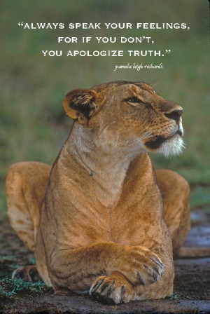 Lion And Lioness Quotes