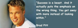 Brad pitt famous quotes 8