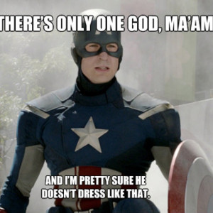... am. And I'm pretty sure He doesn't dress like that - Avengers