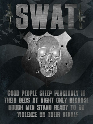 SWAT law enforcement police poster
