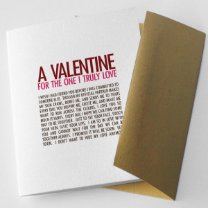 Valentine Card, Funny, Sarcastic, 
