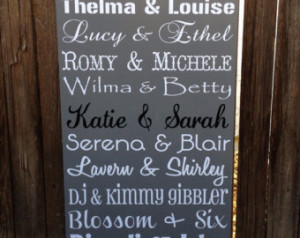 ... Wedding Bridal Party Gift Maid of Honor Gift BFF Forever Gossip Girl