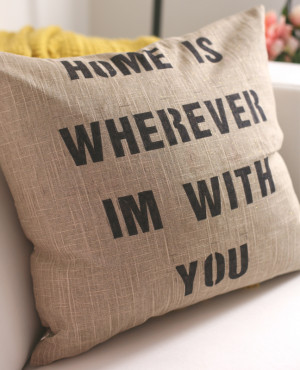 DIY Quote Pillows