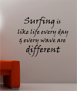 ... SURFING LIKE LIFE