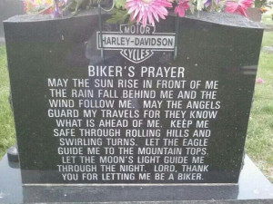 Bikers' Prayer
