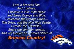 Broncos fan 4 life