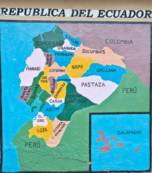 Ecuador , which means equator