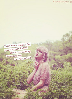 state of grace- Taylor Swift quotes