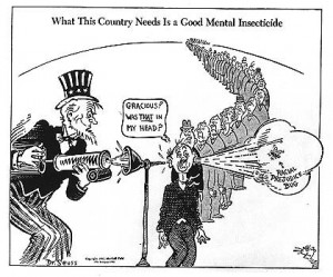 Later in his career, Seuss drew anti-racist cartoons.