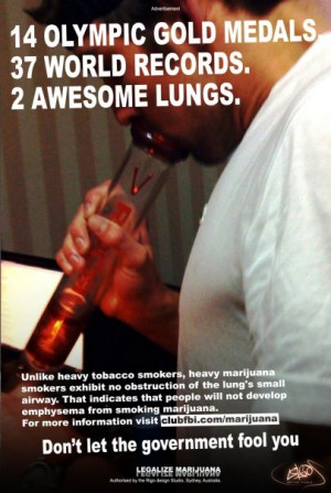 Michael Phelps Smoking A Marijuana Bong - High Time Legalize It !
