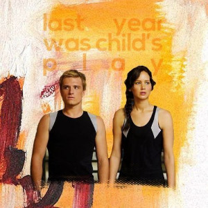 Hunger Games Quote / Catching Fire / Haymitch / Peeta / Katniss
