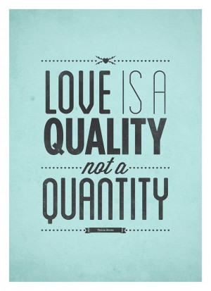 Love quote typography poster VintageStyle typo art by NeueGraphic, $18 ...