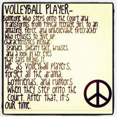 Volleyball Libero Sayings Volleyball. pinned by pinner