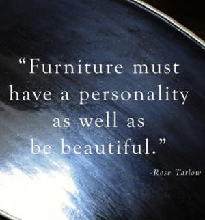 HELLO METRO: Wise Words #furniture #personality #quote