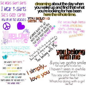 You Belong With Me Quotes - Polyvore