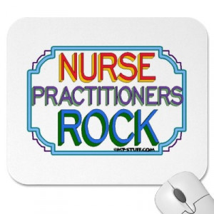Nurse Practitioners Rock Mouse Pads