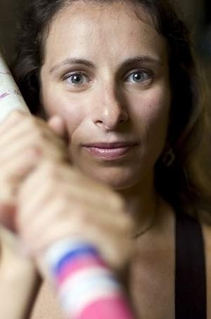 pole vaulter Jenn Stuczynski talks about winning the silver medal ...