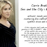 carrie bradshaw love quotes
