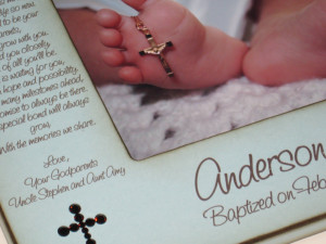 ... Baptism Christening Gift For Godchild / Godson / Goddaughter