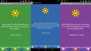 Apps Android contre le stress - Anti-Stress Quotes