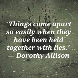 Cheating, lying, trust