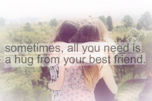 best friend, friend, hug, love