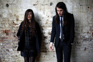 Cults members Madeline Follin and Brian Oblivion (image from the band ...