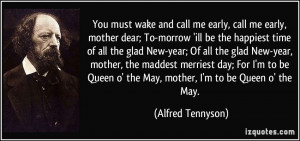 To-morrow 'ill be the happiest time of all the glad New-year; Of all ...