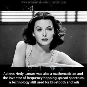 Famous Female Mathematicians hedy Lamarr