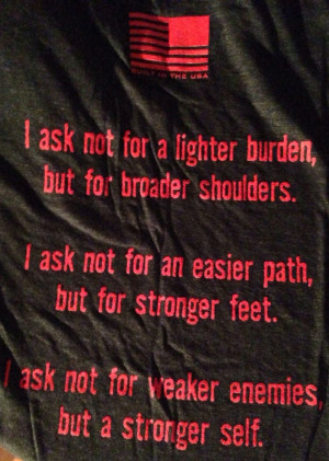 Quote on personal strength