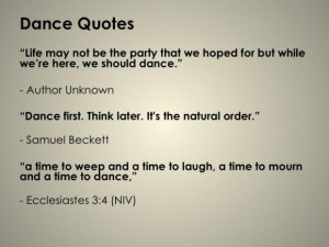 Dance quotes 1