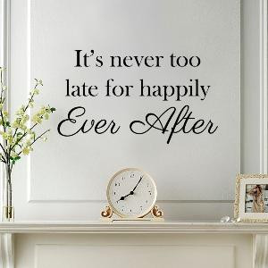 Happily Ever After Wall Quote
