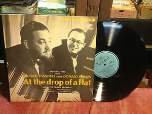 Michael Flanders Donald Swann At The Drop Of A Hat Angel Records 35797