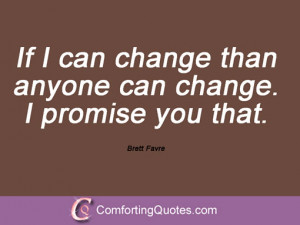 Brett Favre Quotations