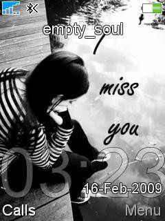 Emo Miss You Quotes Picture