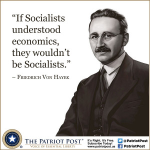 Quote: Von Hayek on Socialists