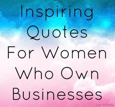 Business Women Quotes