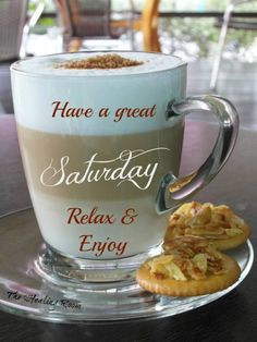 Good morning sweet sister! Have a great Saturday!! Thinking of you and ...