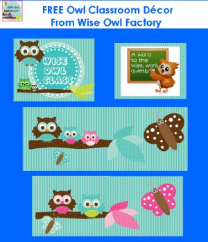 Owl Printable Bulletin Board Ideas http://www.pinterest.com/pin ...